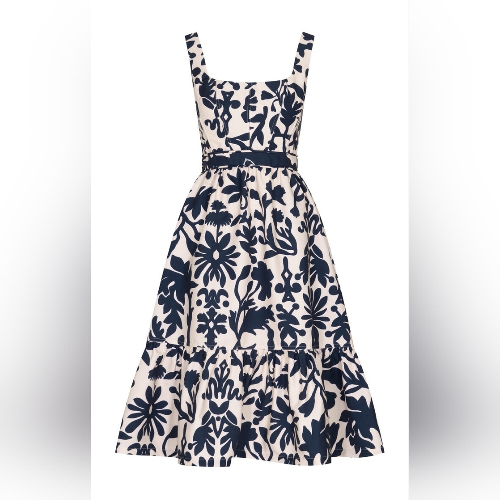 Andres Otalora Cotton Midi Dress NWT Sz 10
